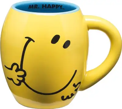 Mr. Men  Mr. Happy Ceramic Coffee Mug, View more