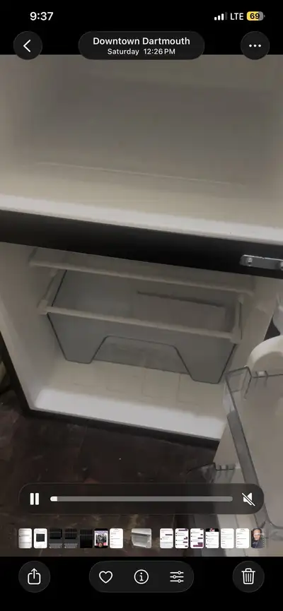 Hamilton Beach two door mini fridge, View more