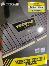 VENGEANCE® LPX 16GB (2 x 8GB) DDR4 DRAM 3200MHz C16 Black