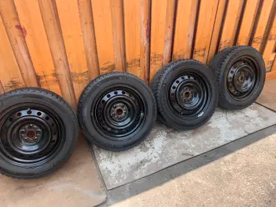 205/55R16 Michelin, X ice snow winter tires priced for a quick sell Bolt pattern 5 X 100 $150 for th...