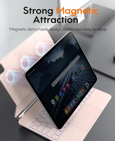 New in box CHESONA for iPad Pro 13 inch case 2024 with Keyboard, Easy-Set Floating Cantilever Stand,...