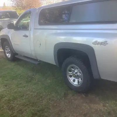 2012 Silverado, inspection sticker until December 2027. REAR UPPER SHOCK SUPPORT CROSS MEMBER IS ABS...