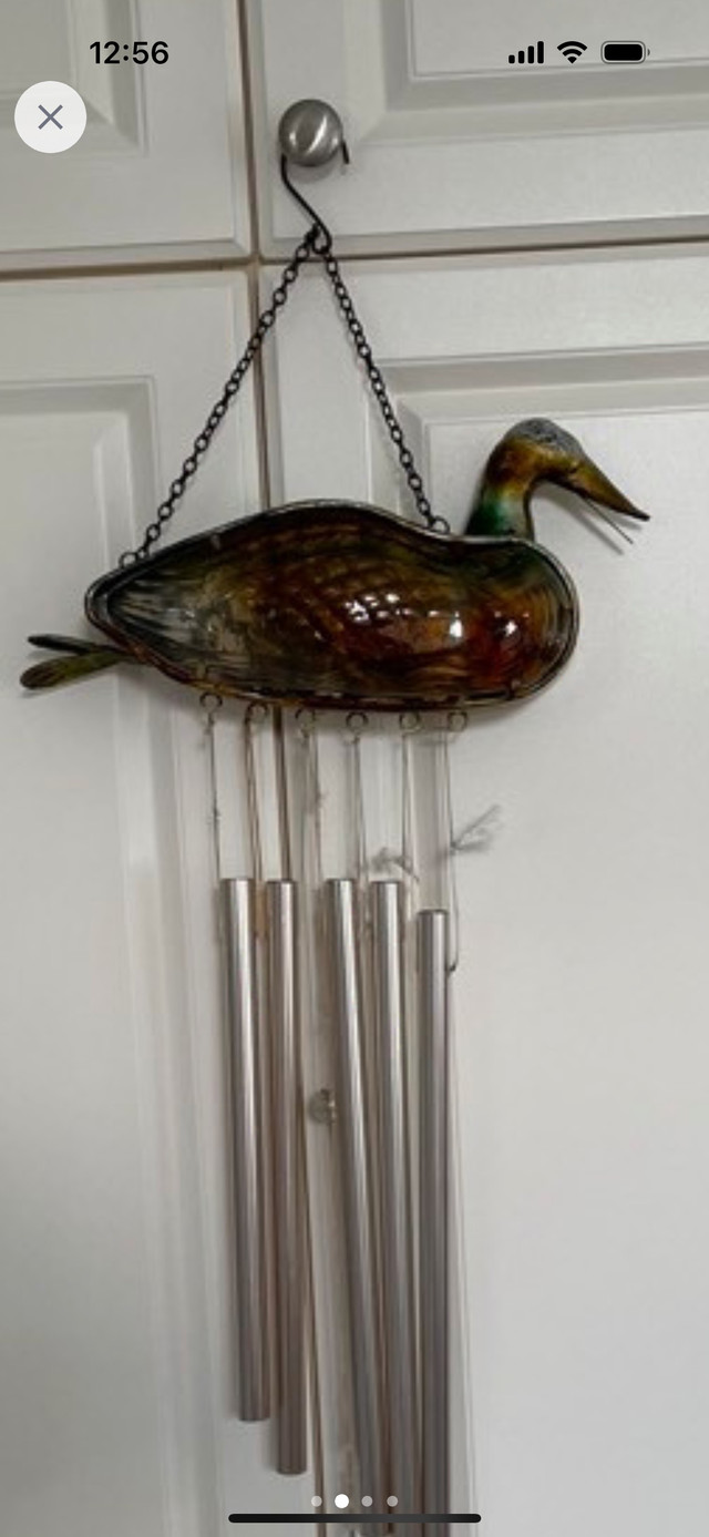 Duck Wind Chime in Outdoor Décor in Sarnia
