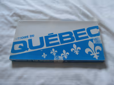 JEU DE SOCIÉTÉ D'OCCASION :HISTOIRE DU QUEBEC FAIT EN 1980 PAR LA SOCIÉTÉ LES JOUETS NORCY LTEE. LE...