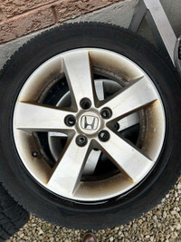 Honda civic 16inch rims and tires