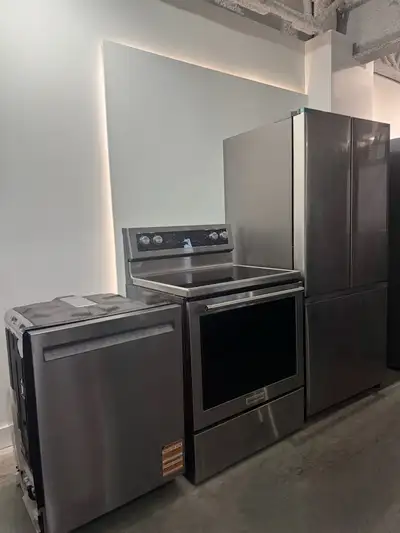 Set of new appliances, View more