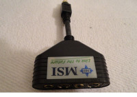 New MSI TV Adapter S-VHS 9 PIN (K32-3004002)