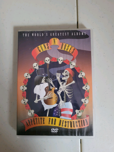 DVD Guns N Roses live Concert,(Apitite for Distruction.), mint condition , like New, well taken care...