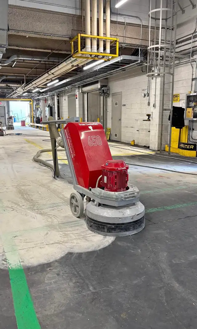 Grinding Concrete Floor ‍‍