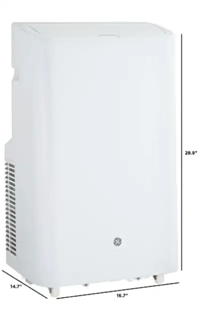 GE white portable AC  14000 BTU, View more