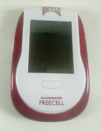 Bicycle Illuminated FREECELL Handheld Game System (Used, works)