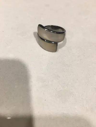 Agatha brand mother of pearl ring, View more