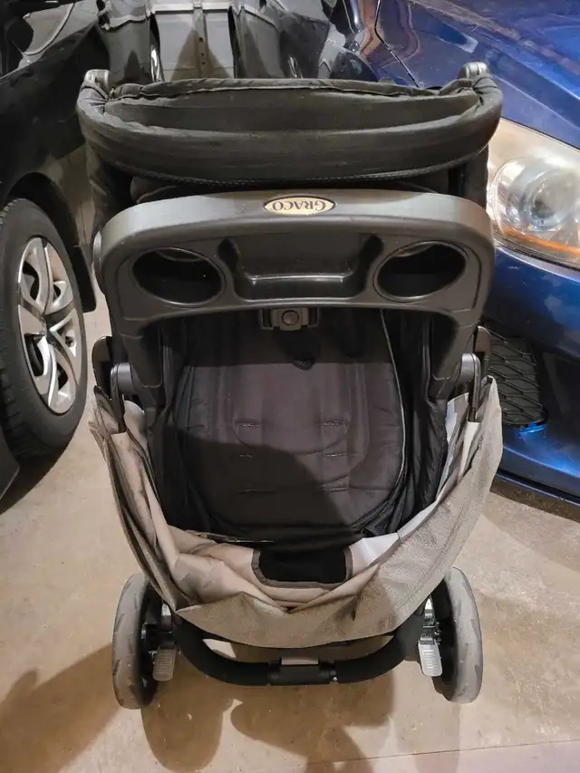 Graco stroller with carseat 3 in 1 ($60 or best offer!) in Strollers, Carriers & Car Seats in Kitchener / Waterloo - Image 3