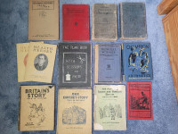 Old Public School Books and Childrens Books