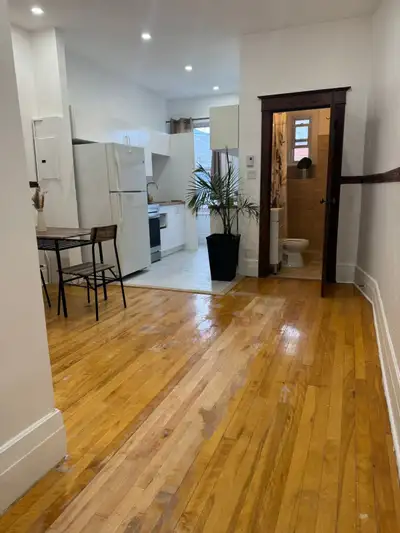 1 bed 1 bath + Den