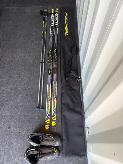 Salomon Equipe 8 Skate Ski bundle, View more