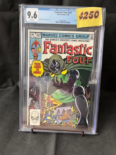Marvel Fantastic Four #247 9.6 cgc comic, View more
