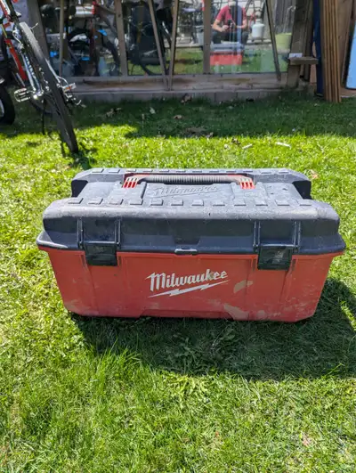 Used Milwaukee heavy duty tool  box, View more