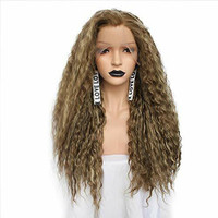 COLORFULYOU Lace Front Wigs Mix Light Brown & Blonde Colour wig