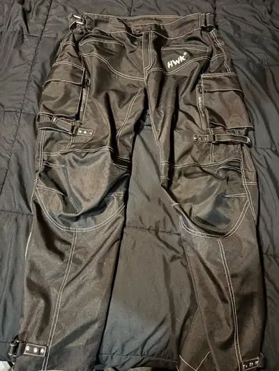 Brand new, never worn outside with Water Resistant Cordura Textile Fabric & Impact Protection Armor...