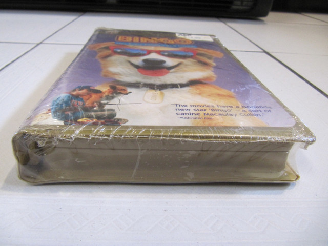 Columbia Tristar Family Collection BINGO VHS Movie New Cir 1991 in Arts & Collectibles in Mississauga / Peel Region - Image 2