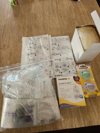 Milk Storage Bags, Breast Shields and Pacifier