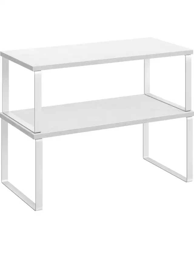 Brand new SONGMICS Cabinet Organizer Shelf in Bookcases & Shelving Units in Hamilton - Image 2