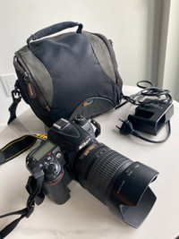 Nikon D7000 + Lens nikkor 18-105mm  , shutter count  48102