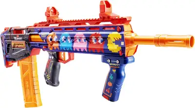 NEW XSHOT PRO LONGSHOT bullpup blaster gun PACMAN edition - $50 (brand new in box) - PAC MAN ARCADE...