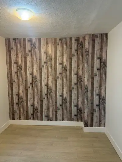 clean wallpaper installation , View more