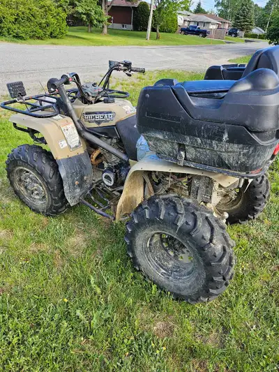 1999 Yamaha big bear 2wd, new rear axle last year newer starter and battery, bike runs good ready fo...