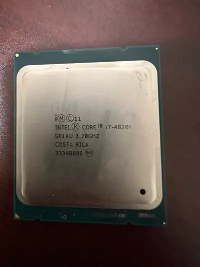 Intel i7-4820k CPU, View more