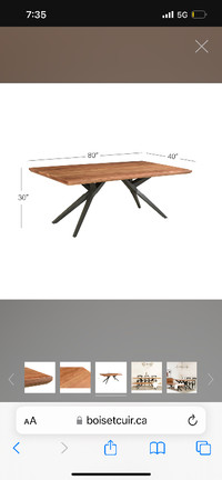 STREAMLINE 8-SEAT DINING TABLE with bench and 3 chairs
