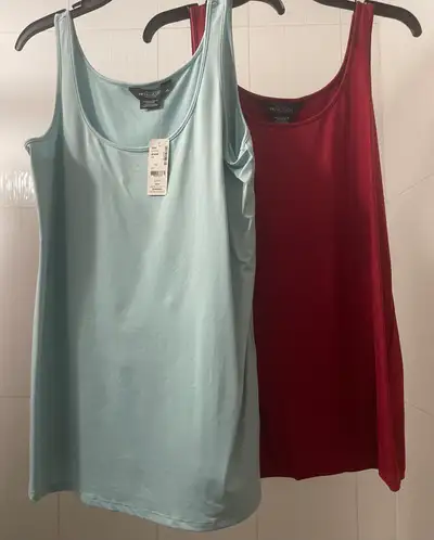 Michel Studio Pair of Tank Tops 1x NEW, View more