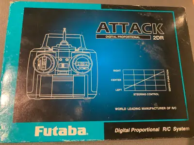 Futuba Attack RC transmitter, View more