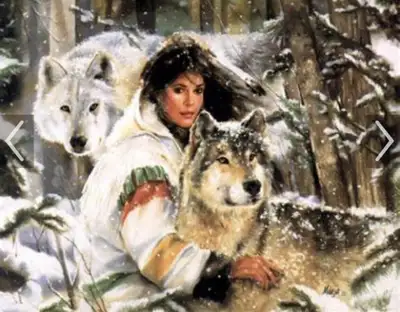 MAIJA Spirit of The Wolf. Signed Numbered Limited print. , View more