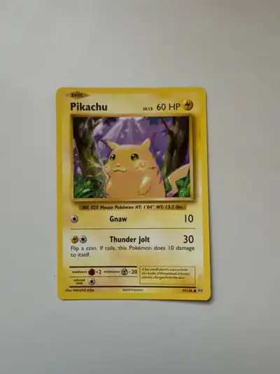 Pikachu Pokemon Card, View more