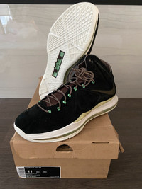 DS Brand New Nike Lebron 10 EXT Suede Mint sz 11 