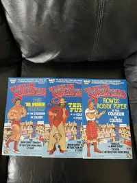 Vintage WWF WWE LJN Wrestling Posters $20 Each