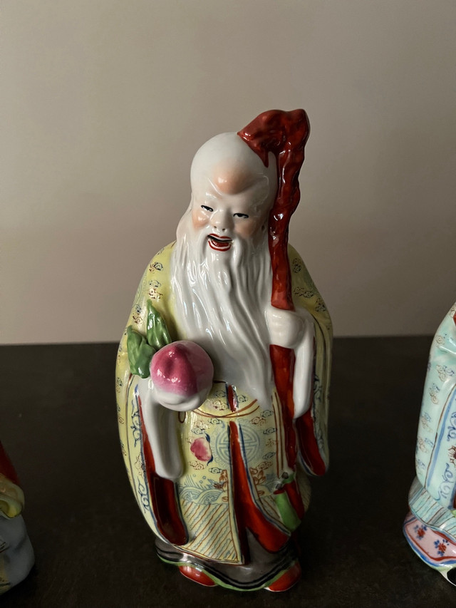 3 Asian Statues over 50 yrs old  in Arts & Collectibles in Edmonton - Image 3