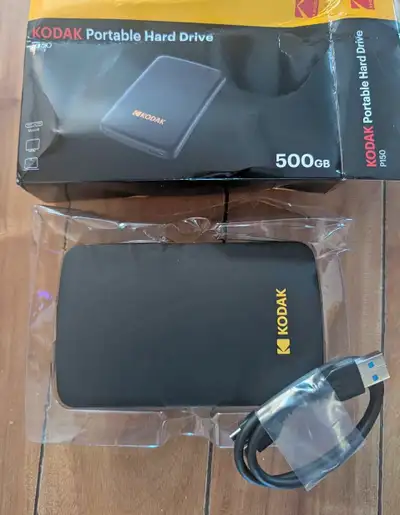 500 GB hard drive, View more