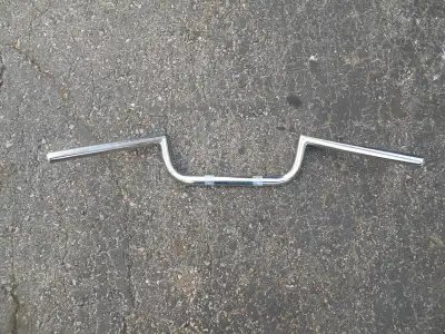 Cafe racer style handle bars for Triumph, BSA, Norton, Honda, Yamaha, Suzuki, Kawasaki, Ducati, Moto...
