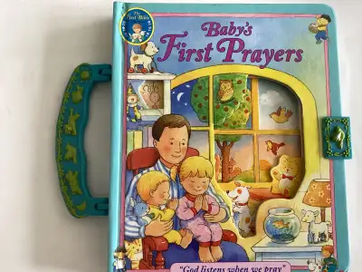 Baby’s first prayers board book, View more