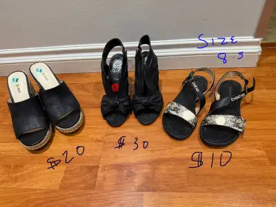 variety of women’s shoes, View more