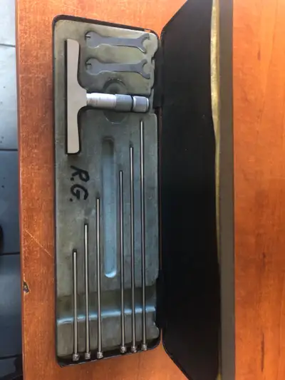 I am selling a used Moore & Wright Depth Micrometer in good condition, perfect for precise depth mea...