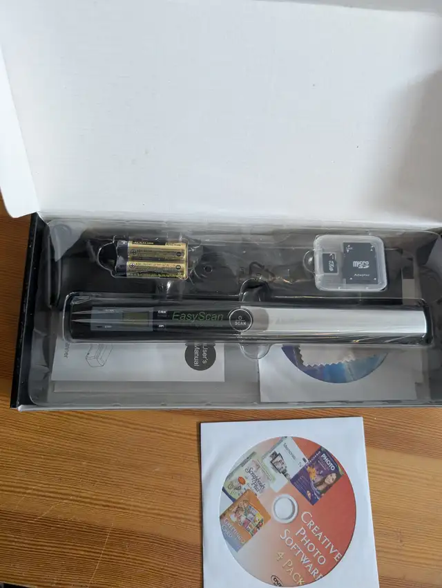 EasyScan ES-01 Portable Scanner - NEW in Box433376843636428803