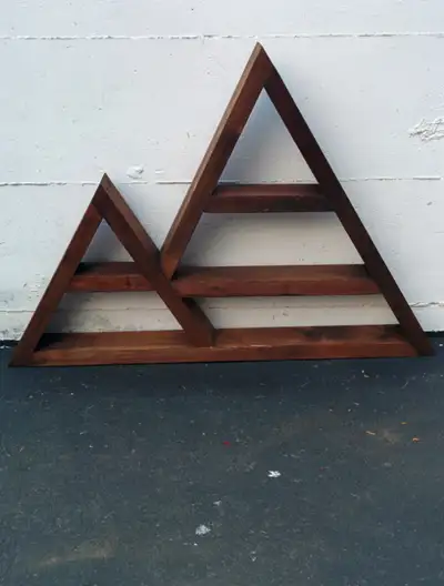 Shelves;  Hexagon, Mountain,  Essential oil, Triangular, View more