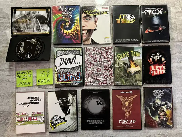 Skateboard DVDs in CDs, DVDs & Blu-ray in Gatineau - Image 3