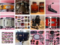 Drum Sets Snares Electronics Cymbals Roland V-Drums Yamaha DTX