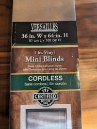 Mini Horizontal 1" Blind - cordless